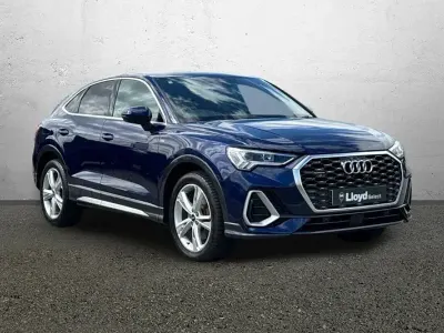 Usado Audi Q3 S-Line 187 CV (137 kW) 2022 Azul SUV