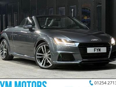 Used Audi TT Roadster S-Line 180 HP (132 kW) 2017 Grey Cabriolet