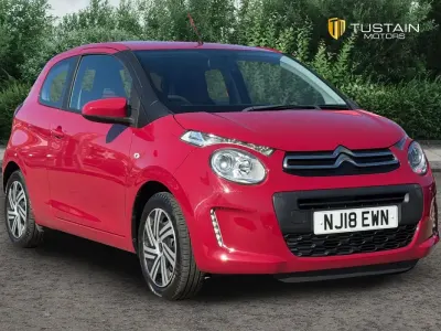 Używany Citroën C1 Feel 68 KM (50 kW) 2018 Czerwony Hatchback