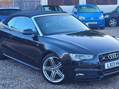 Used Audi A5 Cabriolet S-Line 2013 Black Cabriolet