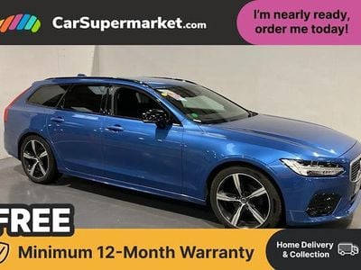 Blue Used 2019 Volvo V90 R-Design Estate | £20,187 (Fair price)