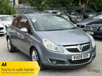 Used Vauxhall Corsa Design Edition 2009 Silver Hatchback