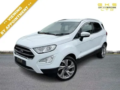 Używany Ford Ecosport Titanium 125 KM (91 kW) 2018 Biały SUV