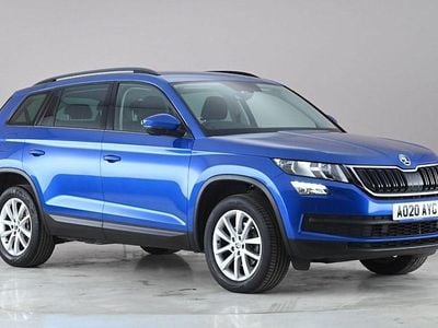 Used Skoda Kodiaq SE 150 HP (110 kW) 2019 Blue SUV