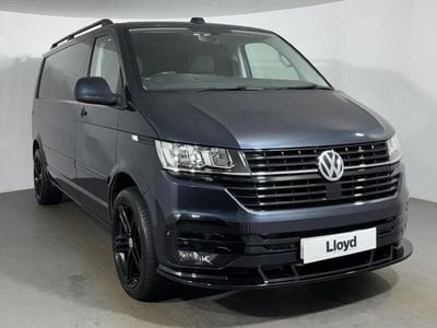 Begagnad VW Transporter Highline 2023 Blå Van