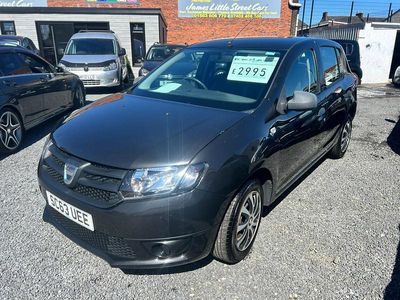 Begagnad Dacia Sandero Ambiance 75 HK (55 kW) 2014 Svart Halvkombi