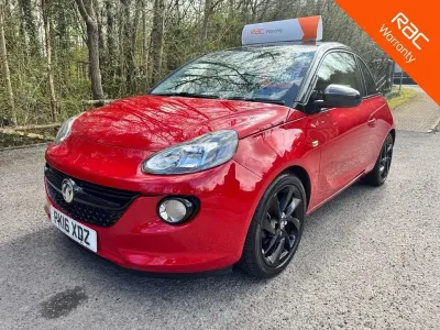 Used Vauxhall Adam S 70 HP (51 kW) 2016 Red Hatchback