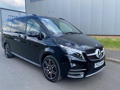 Black Used 2023 Mercedes V220 AMG line MPV | £50,000 (Super price)