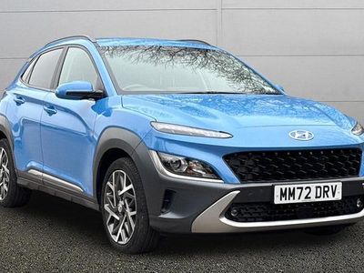 Used Hyundai Kona Premium 141 HP (103 kW) 2022 Blue SUV