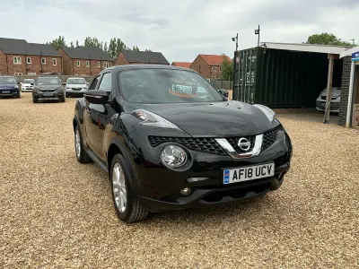 Used Nissan Juke N-Connecta 110 HP (80 kW) 2018 Black SUV