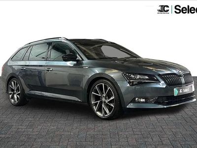 Used Skoda Superb SportlinePlus 147 HP (108 kW) 2019 Grey Estate