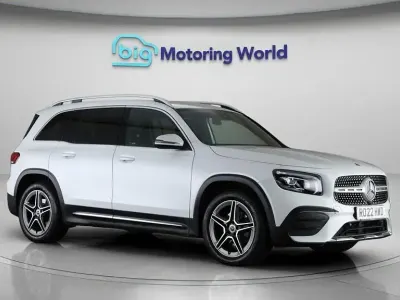 Used Mercedes GLB200 AMG line 163 HP (119 kW) 2022 White SUV