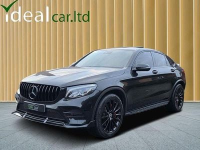 Used Mercedes GLC220 AMG line 2018 Black Coupe