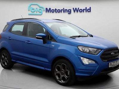 Used Ford Ecosport ST-Line 140 HP (102 kW) 2022 Blue SUV