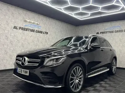 Used Mercedes GLC250 AMG line 204 HP (150 kW) 2018 Black SUV