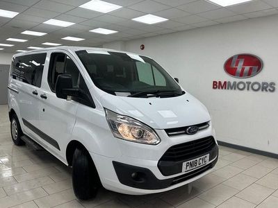 Used Ford Tourneo Custom Zetec 2018 White Van