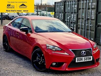 Used Lexus IS300h Sport Line 223 HP (164 kW) 2017 Red Sedan