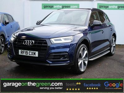 Used Audi Q5 Advanced 190 HP (139 kW) 2019 Blue SUV