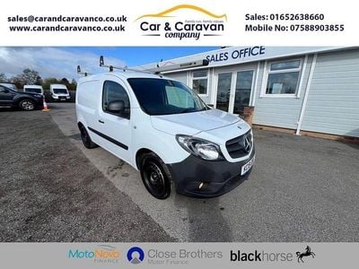 Begagnad Mercedes Citan 109 2019 Vit Van