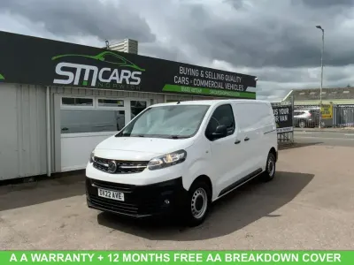 Used Vauxhall Vivaro S 2022 White MPV