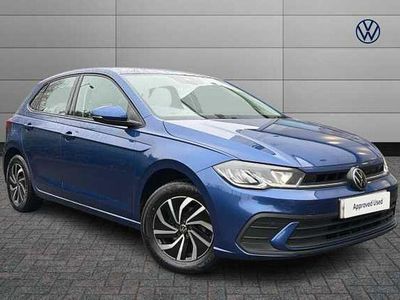 Used VW Polo Life 80 HP (58 kW) 2022 Blue Hatchback
