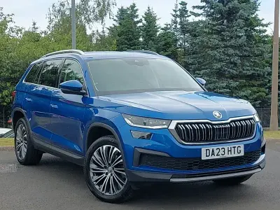 Used Skoda Kodiaq SE L Executive 150 HP (110 kW) 2023 Blue SUV