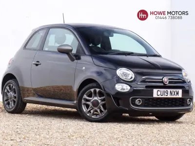 Used Fiat 500 S 69 HP (50 kW) 2019 Black Hatchback