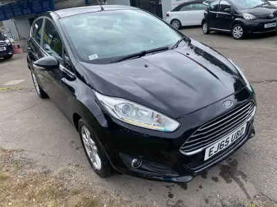 Used Ford Fiesta Zetec 2015 Black Hatchback