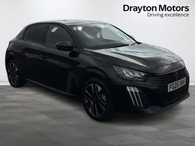 Used Peugeot 208 Allure 100 HP (73 kW) 2025 Black Hatchback