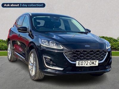 Black Used 2022 Ford Kuga Vignale SUV | £19,999 (Fair price)