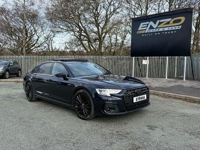 Used Audi A8L Comfort 2022 Blue Sedan
