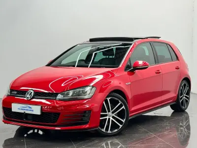 Used VW Golf VII GTD 181 HP (133 kW) 2015 Red Hatchback