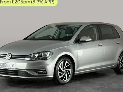 Used VW Golf VII Match 131 HP (96 kW) 2019 Silver Hatchback
