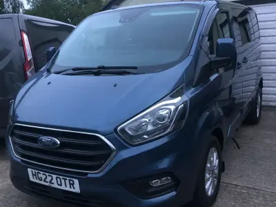 Used Ford Transit Custom Limited 2022 Blue Van