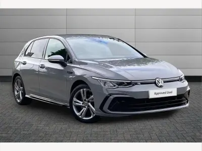 Used VW Golf VIII R-line 150 HP (110 kW) 2023 Moonstone grey Hatchback