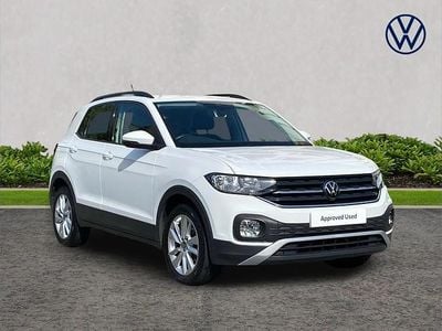 Used VW T-Cross SE 95 HP (69 kW) 2023 White SUV
