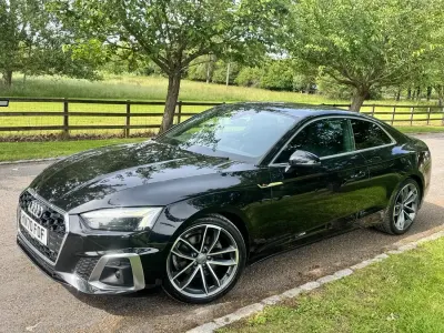 Used Audi A5 S-Line 2020 Black Coupe