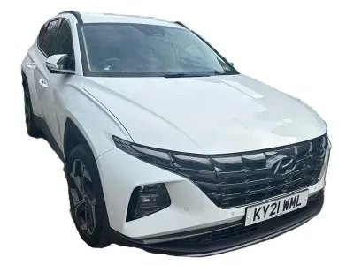 Second-hand Hyundai Tucson Premium 230 CP (169 kW) 2021 Alb SUV