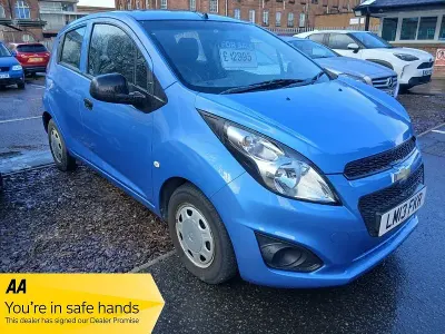 Used Chevrolet Spark LS 68 HP (50 kW) 2013 Blue Hatchback