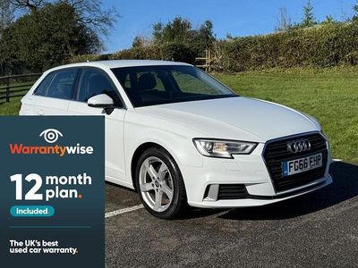 Used Audi A3 Sportback Sport 2016 White Hatchback