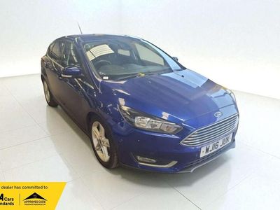 Blue Used 2015 Ford Focus Titanium Hatchback | £6,000 (Fair price)