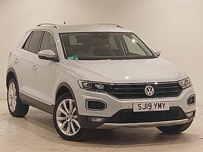 Silver Used 2019 VW T-Roc SEL SUV | £16,998 (Fair price)