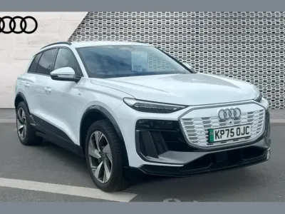 Used Audi Q6 e-tron S-Line 225 kW (306 HP) 2025 White SUV