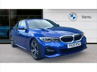 Used BMW 330 M Sport 255 HP (187 kW) 2020 Portimao blue  Sedan