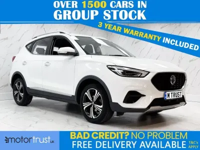 Used MG ZS Excite 106 HP (77 kW) 2021 White SUV