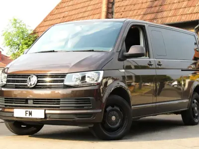 Used VW T6 SE 204 HP (150 kW) 2018 Brown Van
