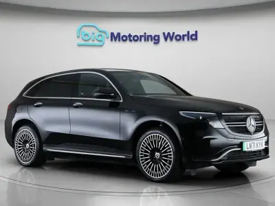 Used Mercedes EQC400 AMG line 300 kW (408 HP) 2021 Black SUV
