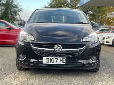 Used Vauxhall Corsa 90 HP (66 kW) 2017 Black Hatchback
