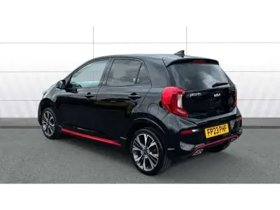 Used Kia Picanto GT-Line 67 HP (49 kW) 2023 Black Hatchback
