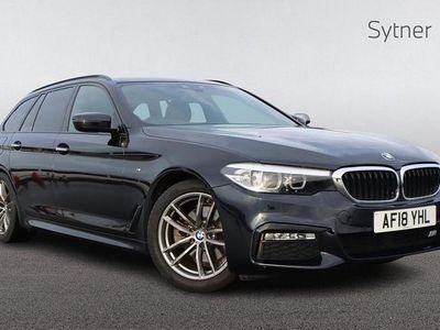 Black Used 2018 BMW 520 M Sport Estate | £23,250 (Fair price)
